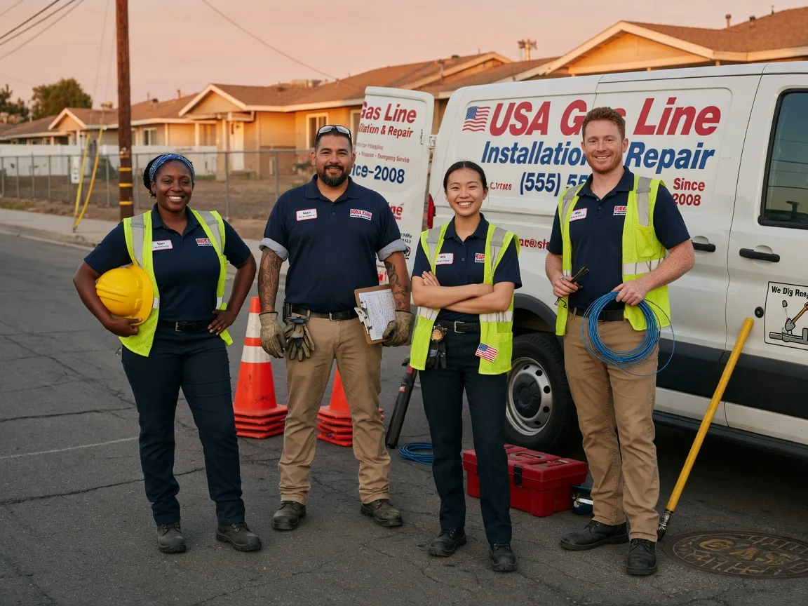 Gas Line Installation company in Eva, TN